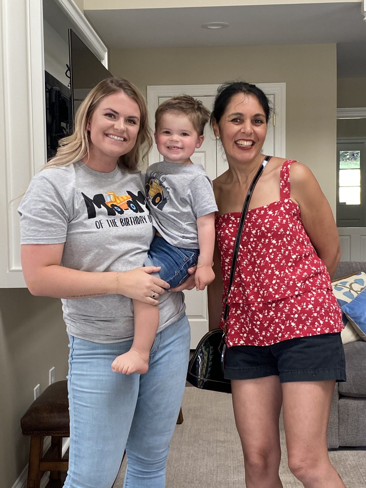 Kayleigh Summers, her child, and Dr. Saberin.