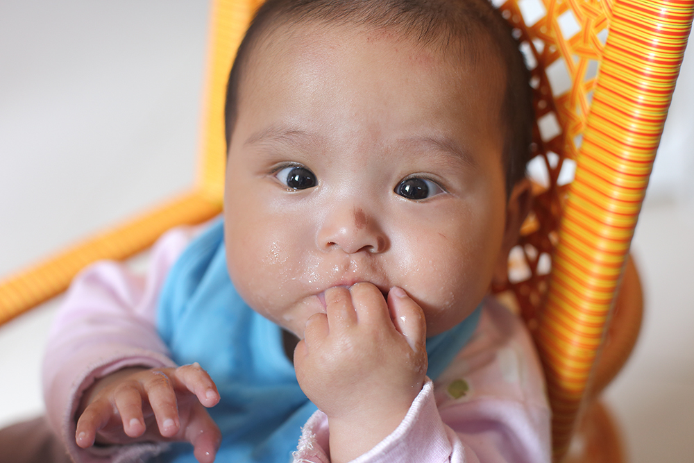 First finger foods for baby may not all be safe and could be choking hazard.